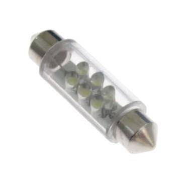 Light bulb 42mm 6LED Red