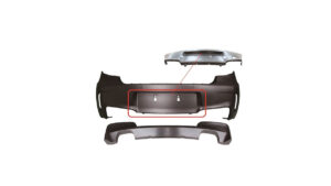 Bumper BMW 1 E81 E87 Rear
