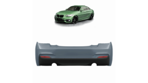 Bumper BMW 2 F22 F23 Rear with Diffuser