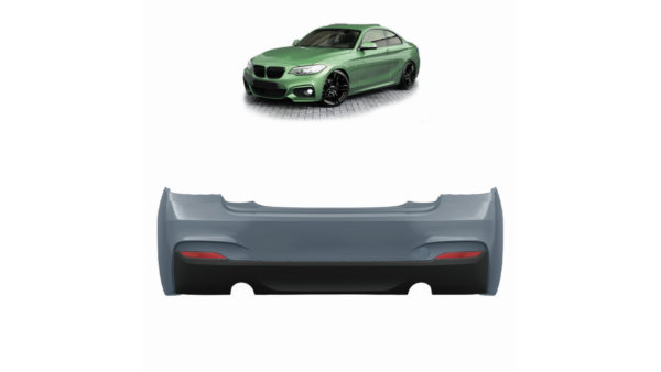 Bumper BMW 2 F22 F23 Rear with Diffuser