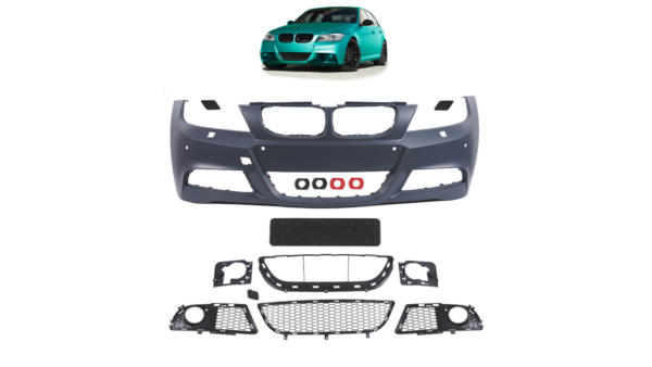 Bumper BMW 3 E90 E91 Facelift Front PDC SRA