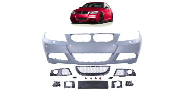 Bumper BMW 3 E90 E91 Facelift Front PDC SRA Fog Lights
