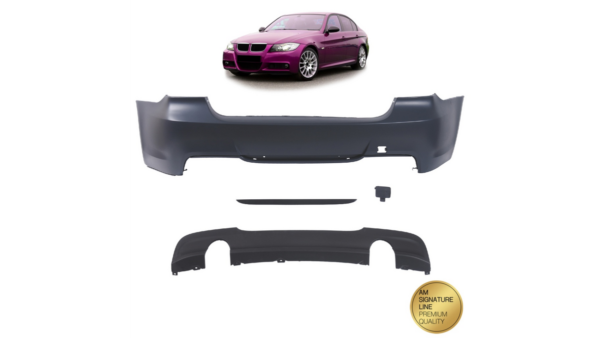 Bumper BMW 3 E90 Rear with Diffuser