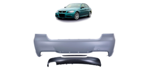 Bumper BMW 3 E90 Rear with Diffuser