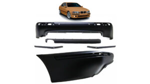 Bumper BMW 5 E39 Rear with Diffuser