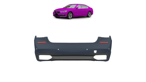 Bumper BMW 7 G11 G12 Rear with Diffuser
