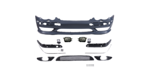 Bumper Mercedes-Benz C W203 S203 Front PDC SRA Fog Lights