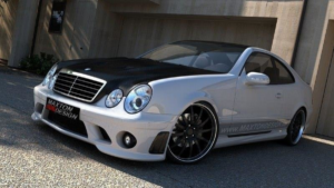 Bumper Mercedes-Benz CLK W208 Front Not primed