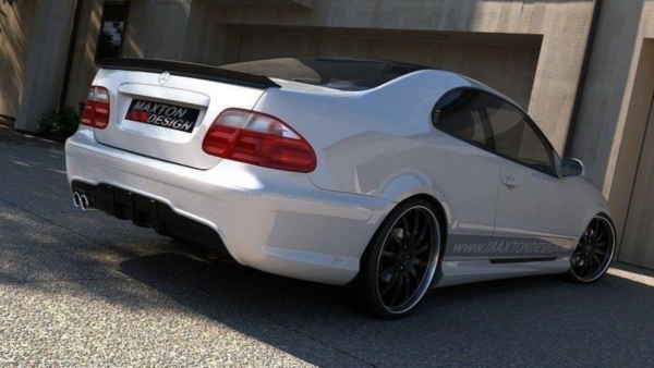 Bumper Mercedes-Benz CLK W208 Rear Primed