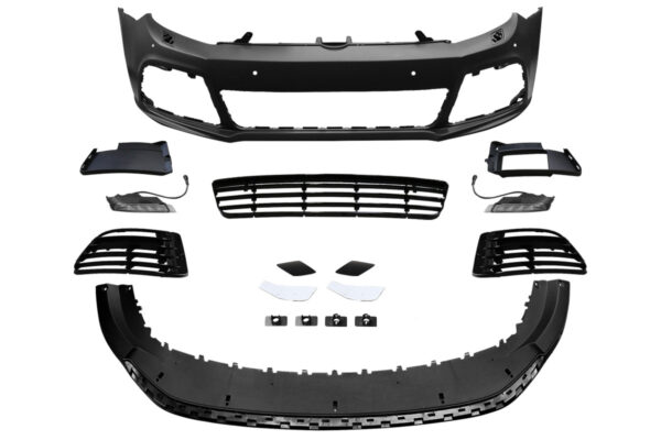 Bumper Volkswagen Golf VI Front R20 Style PDC