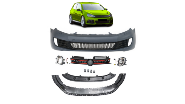 Bumper Volkswagen Golf VI Front SRA Fog light