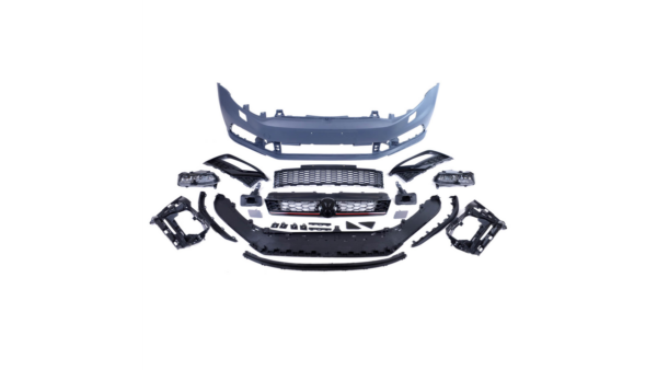 Bumper Volkswagen POLO V Front SRA Grill Fog light