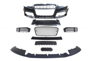 Front Bumper + Grill Black Audi A5 8T 13-16 RS5 Style
