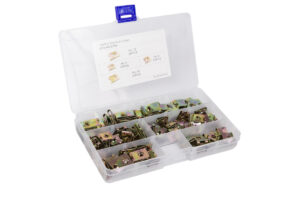 Salongiliistude kruvide, mutrite ja kinnitusklambrite komplekt 110pcs