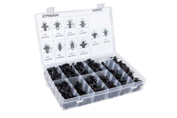 Pins Clamps Set 280 pcs