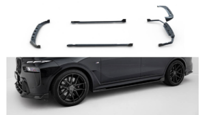 Splitter Set BMW X7 G07 M-Pack Facelift Carbon