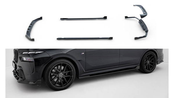 Splitter Set BMW X7 G07 M-Pack Facelift Carbon