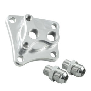 PMC Õlifiltri adapter Nissan RB + aluminium flare fittings M18x1.5-AN10