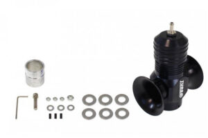 TurboWorks Blow Off 30mm RF kahekordne must