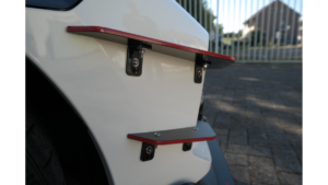 Canards Honda Civic X Type-R stange