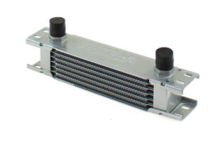 TurboWorks Õlijahuti Setrab Line 7-realine 190x50x50 AN10 hõbedane