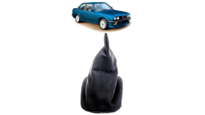 Käigukanginupp Gaiter must sobib BMW 3 (E30) Sedan Touring 1982-1992