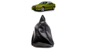 Käigukanginupp Gaiter must sobib BMW 3 (E36) Sedan Touring Compact 1990-1998