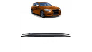 Küljelaiendid BMW 1 F20 F21 Läikiv must
