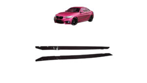 Küljelaiendid BMW 2 F22 F23 Läikiv must