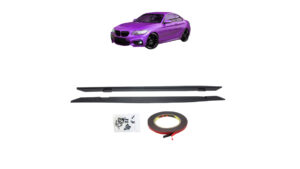 Difuusor BMW 2 F22 F23 küljelaiendid matt must