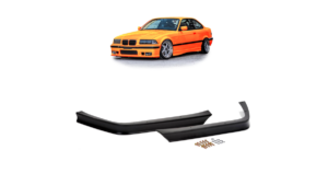 Lip Spoiler BMW 3 E36 Compact esi stange matt must