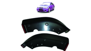 Lip Spoiler BMW 3 E46 esi stange matt must