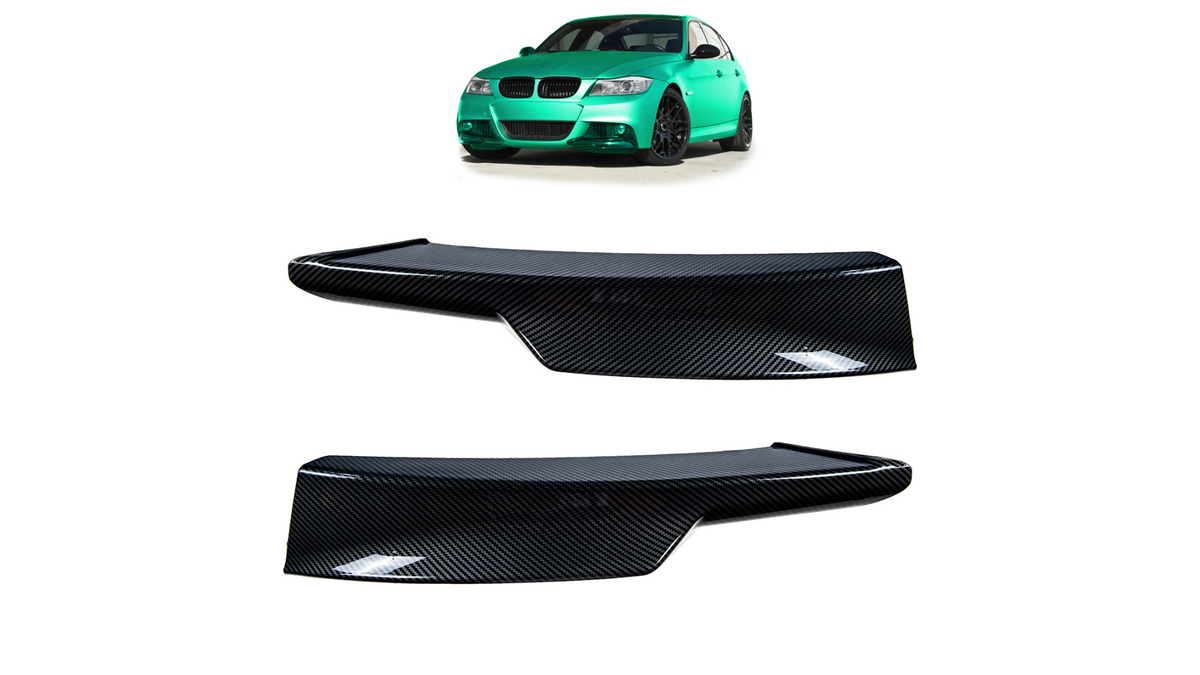 Splitter BMW 3 E90 E91 Facelift esi stange Carbon Look
