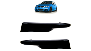 Splitter BMW 3 E90 E91 Facelift esi stange läikiv must