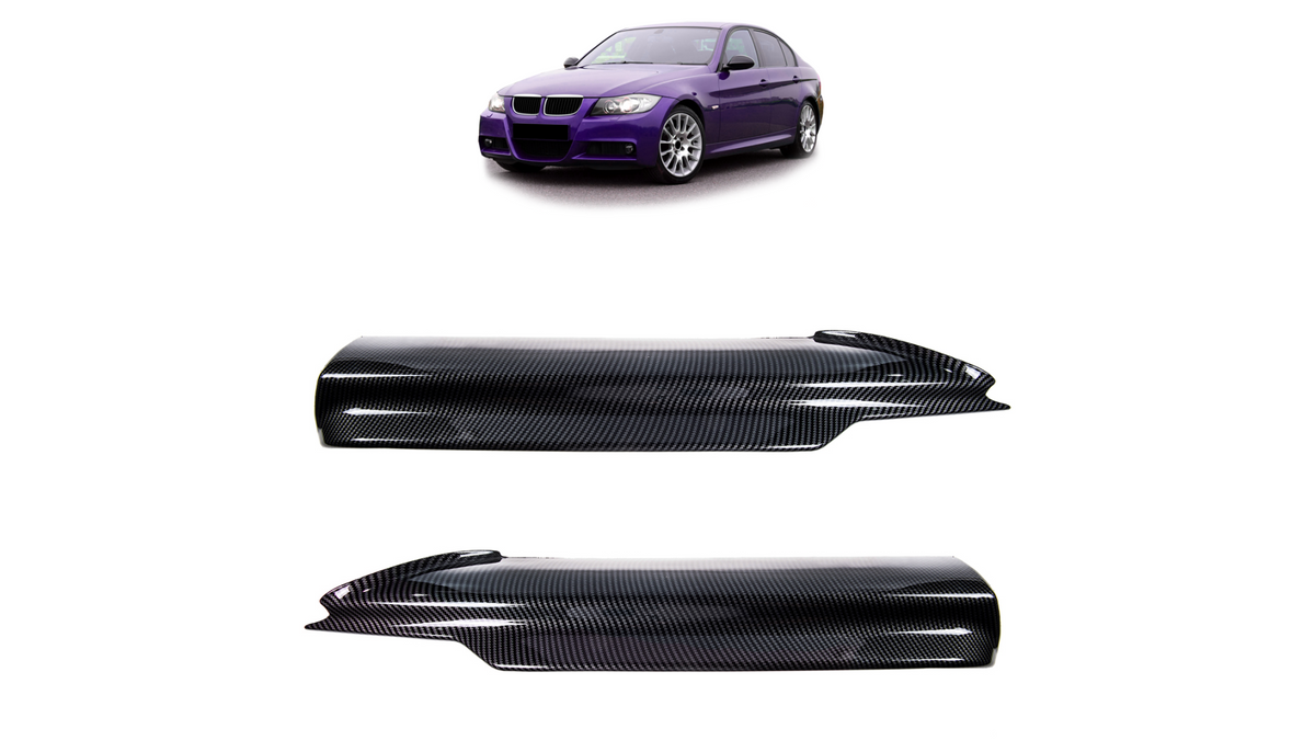 Splitter BMW 3 E90 E91 esi stange Carbon Look