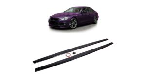 Küljelaiendid BMW 3 F30 F31 Läikiv must