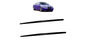 Lip Spoiler BMW 5 E60 E61 küljelaiendid matt must