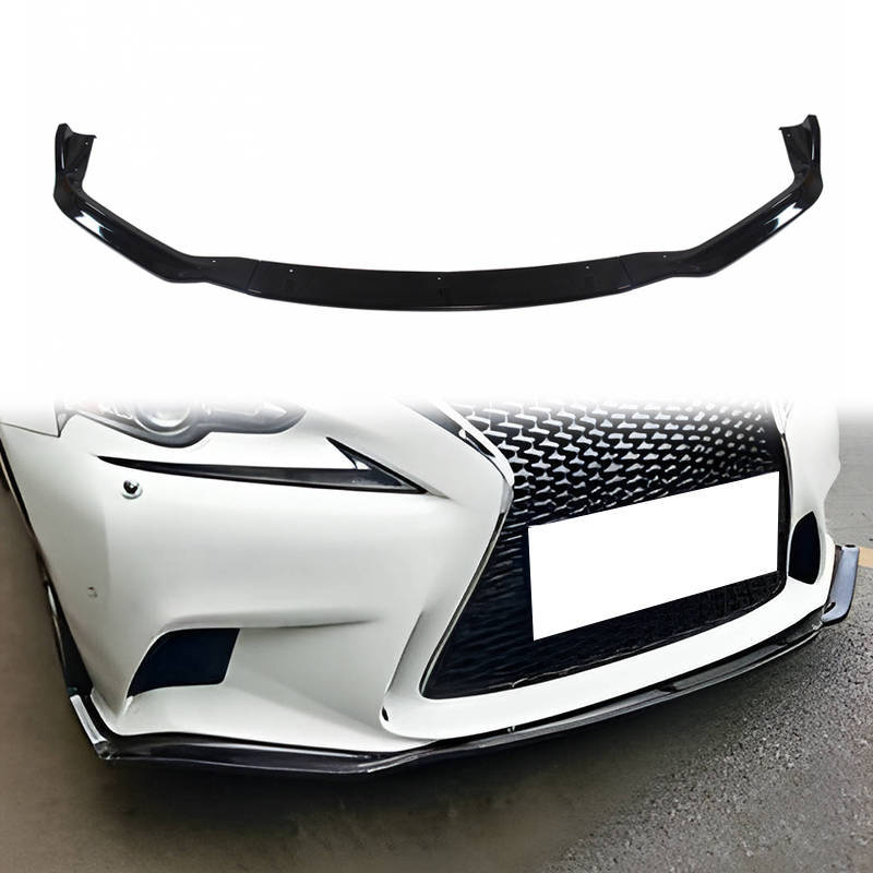 Lip Spoiler Lexus IS III F esi stange läikiv must