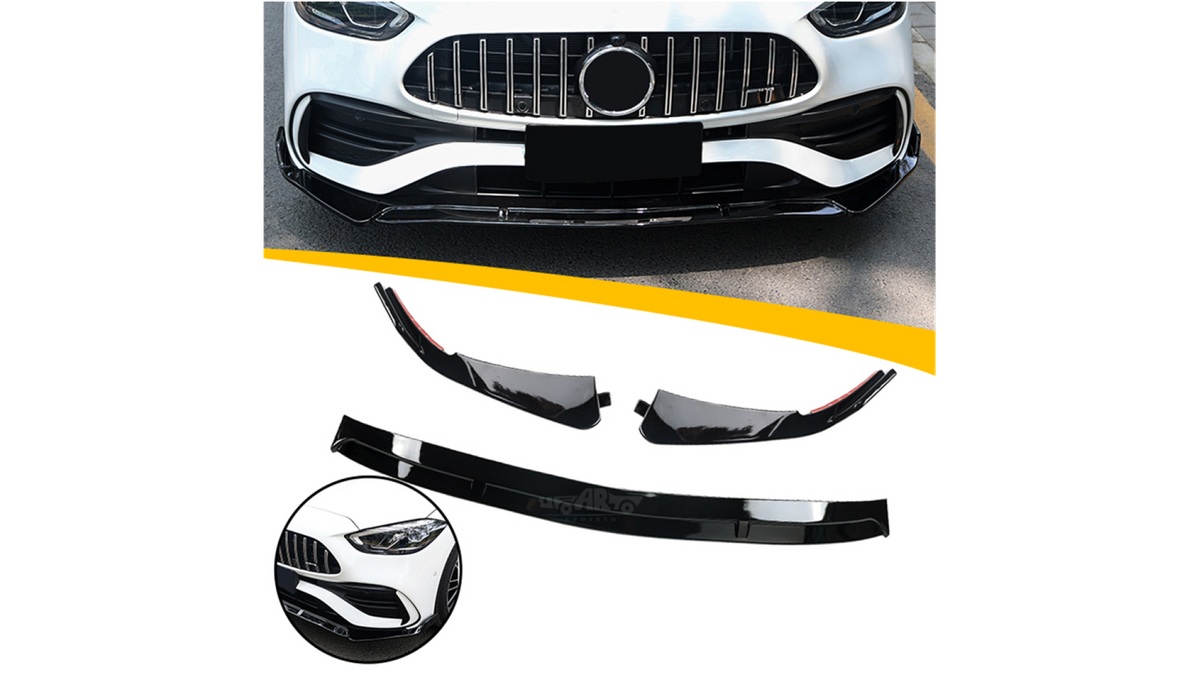 Lip Spoiler Mercedes-Benz C W206 S206 esi stange läikiv must