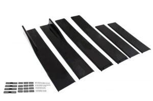 Lip Spoiler Universaalsed küljelaiendid 6 pcs.