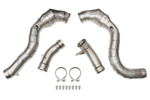 Downpipe Mercedes Benz GLC63 M177 18+ CAT 200 + Kuumakaitse
