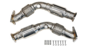 Downpipe Nissan 370Z Resonated Infiniti G37 Q50 Q60