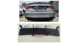 Difuusor Audi A3 8V Facelift tagumine
