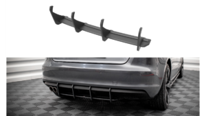 Difuusor Audi A3 8V tagumine Street Pro must-punane