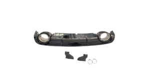 Difuusor Audi A6 C6 Facelift tagumine koos torudega