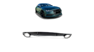 Difuusor Audi A7 C7 Facelift tagumine