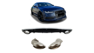 Difuusor Audi A7 C7 Facelift tagumine