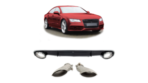 Difuusor Audi A7 C7 tagumine