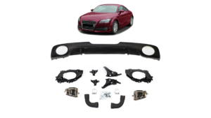 Difuusor Audi TT 8J tagumine koos torudega