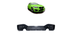Difuusor BMW 1 F20 F21 Facelift tagumine Carbon Look